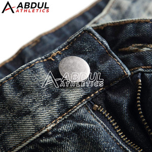 Shorts de Mezclilla Hechos a Medida de Nuevo Estilo, Shorts de Mezclilla de Color Personalizado en Venta, Hechos en Pakistán - Product Image 3