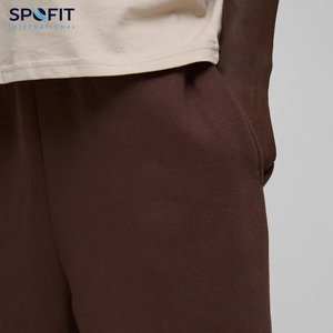 Pantalon de survêtement pour hommes de haute qualité Style Baggy évasé Streetwear léger taille élastique poches latérales 100% coton matériel - Product Image 6