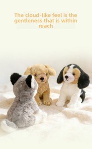 Peluche de Simulación de Perro Husky Golden Retriever, Muñeco de Peluche con Relleno de Algodón PP para Niños, Unisex - Product Image 6