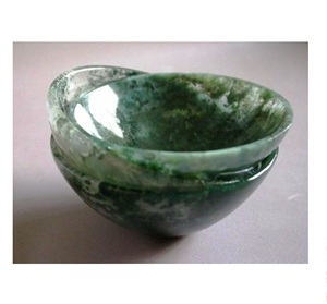 ถาด/จานหินโมสอาเกตขัดเงาขนาด 3 นิ้ว เป็นมิตรกับสิ่งแวดล้อม ใช้กับเครื่องล้างจานได้ ขนาดสั่งทำได้ ผลิตด้วยมือจากอินเดีย สำหรับใช้ในบ้านและร้านอาหาร - Product Image 3