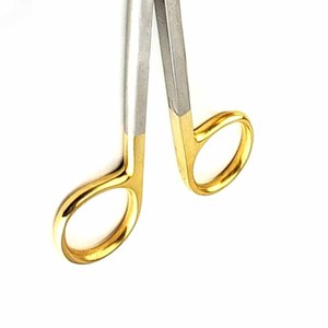 Tijeras de vendaje de cirugía curvada de acero inoxidable de calidad superior, instrumento de potencia Manual para base quirúrgica de alta calidad - Product Image 5