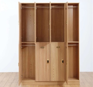 Gabinete de Almacenamiento de Madera Personalizado para Uso Comercial, Muebles Escolares, Diseño Moderno para Espacios Compartidos en Universidades, Gimnasios y Oficinas - Product Image 3