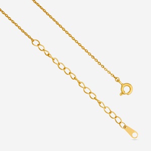 92.5 Silver Pendant Chain Rhodium Gold Plated Featuring Zircon Diamond Pearl Main Stones Religious Style 191336 for Engagement - Product Image 5
