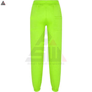 OEM Custom Winter Solid Two-Piece Short Set Breathable <b>Fleece</b> <b>Lining</b> Knee-Length Zip-Up <b>Jacket</b> Elastic Waist Sweatpants Casual - Product Image 6