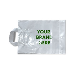 Custom Printed HDPE Soft Loop Plastic <b>Bag</b> for Baklava Cake Box Eco-Friendly <b>Packing</b> <b>Bag</b> - Product Image 3