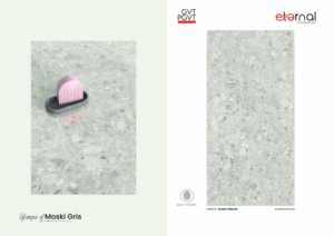 Carreaux de sol en porcelaine Glossy Endless 600x1200, grand format, effet marbre, design mural haut de gamme - Product Image 4