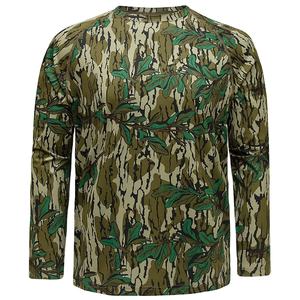 Camouflage T-shirts Desert Camo Shirt Fishing Camo T-Shirt Frost Hunting Camo Digital Chemises à manches longues Vêtements de chasse - Product Image 1