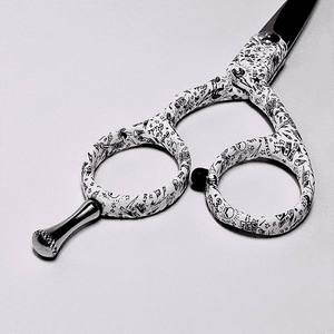 Ciseaux professionnels Eversharp personnalisables de 5,5 pouces pour la coiffure, en acier inoxydable japonais, à bord droit - Product Image 4