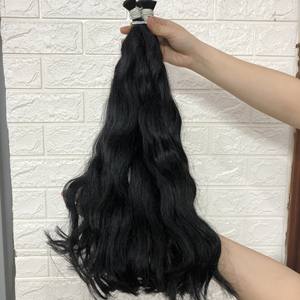 Hot Sale Raw Natural Wave Virgin <b>Braiding</b> <b>Hair</b> ,Raw Russian Blonde Human <b>Hair</b> Bulk Bundles Vietnam Remy Human <b>Hair</b> Extensions - Product Image 5