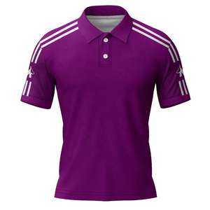 Polos para hombre, venta al por mayor, algodón, poliéster, Polo bordado personalizado, camiseta personalizada, camiseta que absorbe la humedad, lo último - Product Image 4