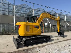 Meilleur prix pour une excavatrice sur chenilles 9075F jaune, machine de terrassement hydraulique compacte, équipement de construction - Product Image 2
