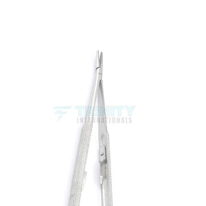 Portaagujas Castroviejo Reutilizable de 140 mm, Acero Inoxidable, Herramientas Quirúrgicas para Cirujanos Profesionales - Product Image 6