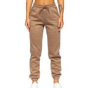 Venta al por mayor de pantalones de Jogger planos de algodón 100% para mujer personalizados OEM estilo callejero informal Anti-Pilling de alta calidad a la venta - Product Image 5