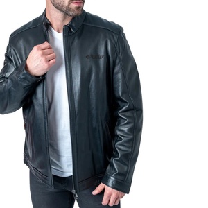 Chaqueta de Cuero Acolchada de Invierno para Hombre, de Alta Gama, Totalmente Personalizada, Transpirable, Impermeable, con Cierre de Cremallera, Estilo Casual - Product Image 4