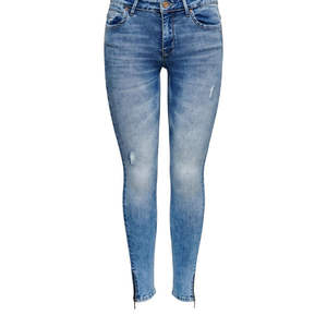 Jeans Personalizados para Mujer, Cintura Regular, Color Sólido, Pantalones de Mezclilla Ajustados Tipo Lápiz, Servicio OEM - Product Image 2