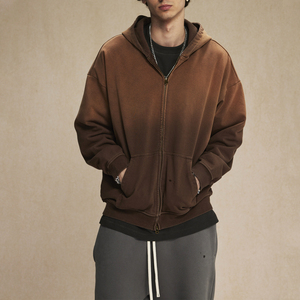 Winter Custom Oversized Plain Cotton Blank Hoodies Mens Logo Oversized Cotton Solid sweatshirt Sweater Digital Printing Made - Product Image 3