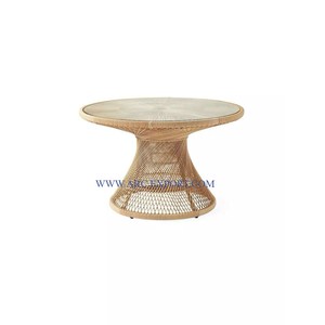 Maravilloso diseño moderno carro de 2 niveles Carro de forma Rectangular Material de ratán Vintage restaurante carrito de comida para la venta - Product Image 6