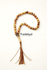 คลาสสิกอิสลาม tasbih Mala ช่างฝีมือทำลูกปัดอธิษฐานสำหรับการทำสมาธิทุกวัน zikr และของขวัญ-การออกแบบที่ทันสมัยโดย tradebyd - Product Image 6