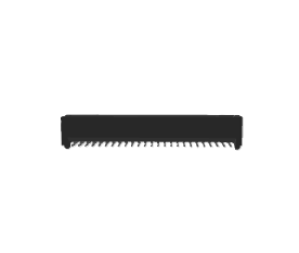 Conector de pines rectos para PCB de paso de 2.0 mm TFM-125-02-L-D-A, conector de placa a placa de orificio pasante para comunicación de datos - Product Image 5