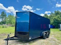 Nouvelle remorque de transport fermée US Steel Cargo / Haulin 7X14' avec double essieu, feux LED, hauteur 45m 66'', à vendre