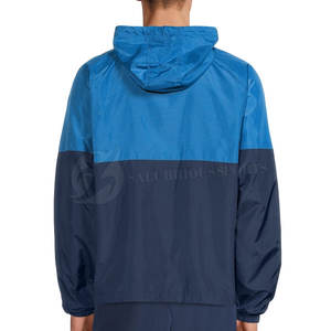 Design personnalisé pour hommes coupe-vent de fitness d'hiver avec nylon imperméable doux vente active bas de haute qualité grande taille survêtement - Product Image 3