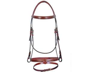 Bride en cuir de haute qualité Bride d'équitation équestre durable pour l'entraînement et le contrôle - Product Image 5