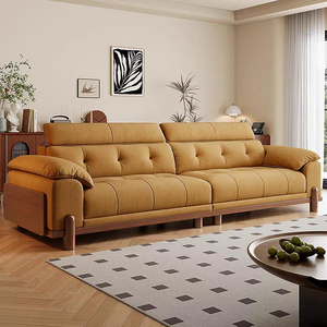 Colección de Sofás Modernos de Alta Gama para Hogares de Lujo con Estructura de Madera Sólida, Relleno de Plumas y Diseño de Confort Superior - Product Image 2
