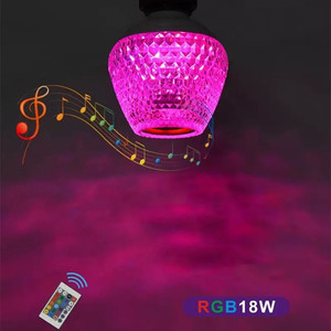 Altoparlante Wireless 5.0 Bluetooth ad alta fedeltà con luci LED lampeggianti a colori, portatile USB/FM, per dispositivi universali - Product Image 4