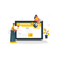 Clases en línea de calidad premium desarrollo de sitios web el lado de codificación y programación de la producción de sitios web