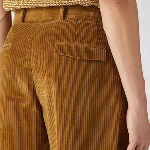 Pantalones largos y rectos para hombre, pantalón informal, ajustado, de vestir, Formal, holgado, de pana, para primavera - Product Image 6