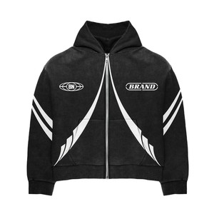 Salva Impex Own Branded Tracksuits classiques à capuche et à manches longues pour hommes, couleur marron, sérigraphiée pour la saison hivernale - Product Image 6