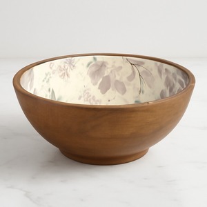 ชามเสิร์ฟทำจากไม้มะม่วงที่ทำขึ้นอย่างงดงามสติกเกอร์หรูหราออกแบบมาเพื่อเป็นแรงบันดาลใจในการตกแต่งให้กับทุกมุมบ้านของคุณสำหรับปาร์ตี้ - Product Image 1