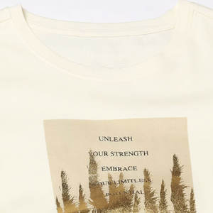 Camisetas de mujer de calidad superior de marca 2025, diseño hecho de fábrica, su propia ropa personalizada, camisetas de mujer - Product Image 5