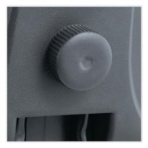 Tabouret de travail pivotant Alera ALEIN4616 de la série Interval, en similicuir sans PVC, noir, pour usage de bureau - Product Image 5