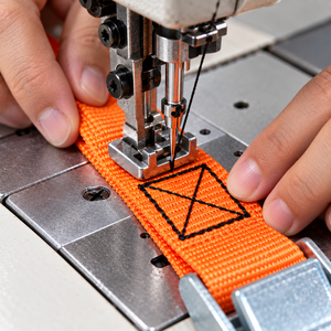 Sangle d'arrimage à boucle cam 25 mm en polyester 250 kg sans crochet pour la fixation de marchandises, usage intensif, fournisseur direct d'usine OEM - Product Image 3