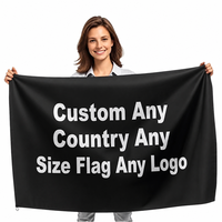 Bannière drapeau américain rose simple ou double face personnalisée 2026 en gros avec image, logo ou photo pour la décoration intérieure