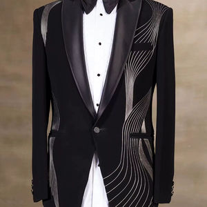 Ohsisa Femme Printemps 2025 Gilet Chic Vintage Brodé de Luxe avec Perles, Accessoire de Mariage, Haut sans Manches - Product Image 1