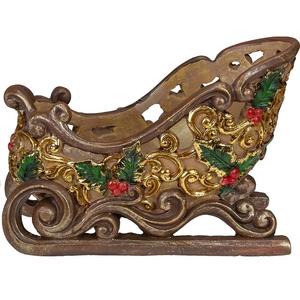 Exclusive Product Metal Wire <b>Santa</b> <b>Sleigh</b> Christmas occasion Indoor outdoor Home Decorative Ornament Elegant - Product Image 3
