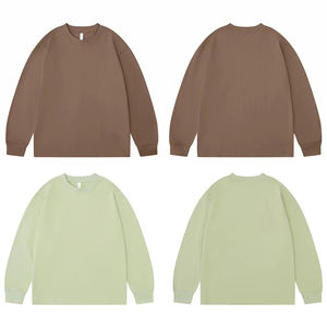 Venta al por mayor de peso pesado en blanco personalizado pulóver hombres sudaderas OEM fabricantes de impresión de gran tamaño sudaderas para hombres - Product Image 2