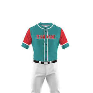 Vente directe d'usine Chemises à manches courtes Uniforme de baseball pour hommes Fabrication professionnelle Uniforme de baseball par sublimation OEM - Product Image 6