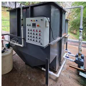Planta de tratamiento de aguas residuales MBBR de alta capacidad de 15 kld, sistema de purificación de aguas residuales ecológico para hoteles, fábricas e industrias. - Product Image 1