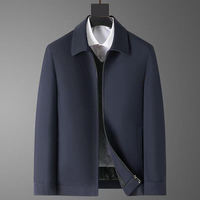 Chaqueta de Negocios para Hombre, de Invierno, Ecológica, Impermeable, con Logotipo Frontal, para Hombres de Mediana Edad, Venta al Por Mayor