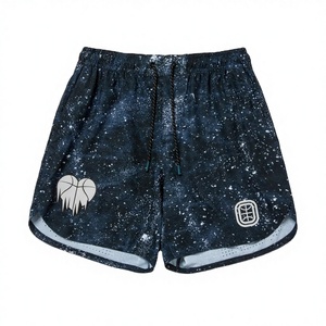 Shorts Cold Hearts Legends con Textura de Pintura Estampada, Nuevos, Elegantes, Casuales, para Club, Ropa Urbana, Unisex, Shorts de Verano - Product Image 1