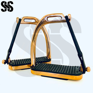 Estribos de Seguridad SHER SONS SPORTS Antideslizantes de Aluminio Ligero de la Mejor Calidad para Montar a Caballo, Uso Ecuestre, Tamaños Personalizables - Product Image 6