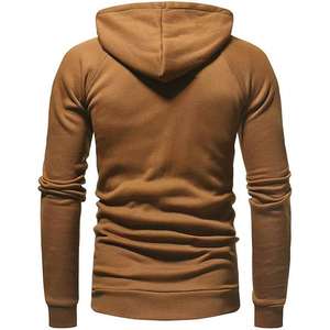 Sweat à capuche en molleton respirant, doux, 100% coton, hiver, grande taille, unisexe, fabrication OEM, étiquette personnalisée, directement de l'usine - Product Image 1