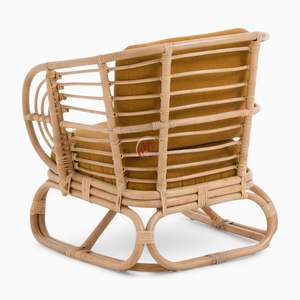 Vente en gros de chaise longue en rotin et osier chaise avec accoudoirs en rotin chaise en rotin pour meubles de salon au meilleur prix du marché - Product Image 3
