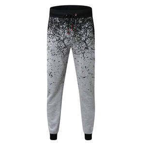Hot Sale New Fashion Men's Canvas Breathable Casual Sublimation <b>Trouser</b> <b>Elastic</b> <b>Waist</b> Stone Washed <b>High</b> Quality Wholesale - Product Image 1