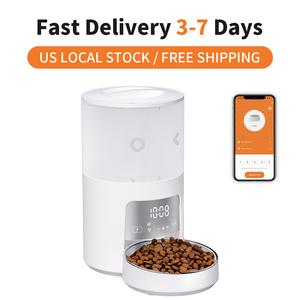 Distributore Automatico di Cibo per Animali Domestici da 3L con WIFI, Consegna Rapida, Programmazione 10 Pasti, Display LCD, Design Portatile in Plastica con Alimentazione a Batteria - Product Image 1