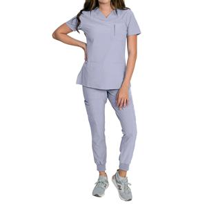 Trajes de manga corta para mujer, de secado rápido Joggers, enfermera Dental, Doctor, bata de laboratorio, uniformes, venta al por mayor, ropa de trabajo para Hospital de mascotas - Product Image 1