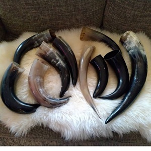 Auténtico Cuerno Vikingo Nórdico para Beber, Cuerno Natural para Mead - Product Image 3